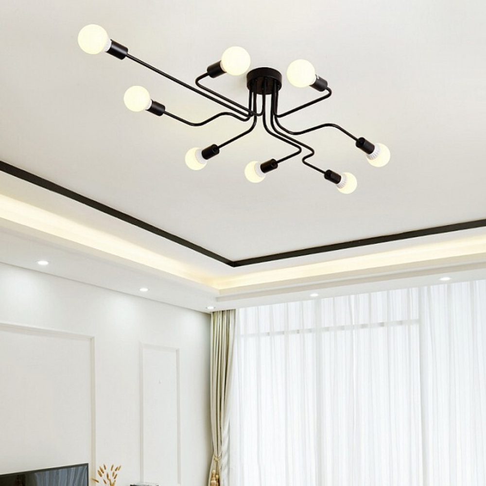 Потолочная люстра Imperiumloft Scheme SCHEME_BLACK_01