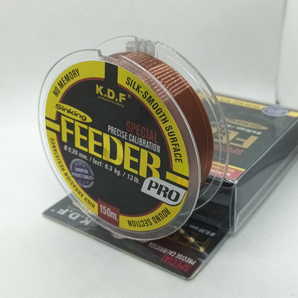 Feeder Pro монофильная леска с покрытием флюрокарбона 0.20 мм