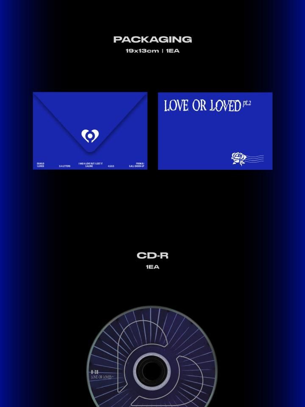 Альбом B.I - LOVE OR LOVED PART.2 PHOTOBOOK Version