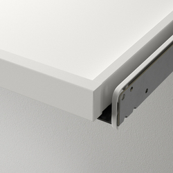 IKEA KOMPLEMENT (ИКЕА КОМПЛИМЕНТ) — Выдвижной поднос, белый, 75x35 см, фото 4