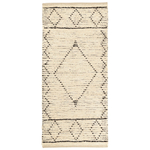 Ковер из переработанного хлопка dispur из коллекции ethnic, 70x160см