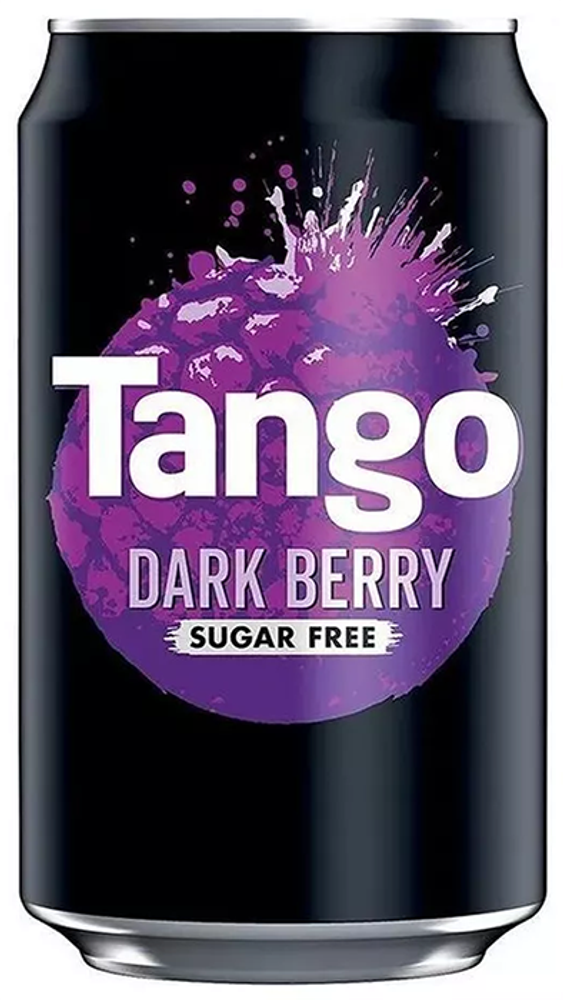 Газированный напиток Tango Dark Berry Sugar Free "Черная Смородина" 0.33л - 24шт