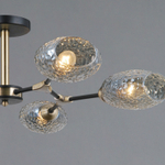 IL0272-6CSQ-25 BK AB TRENTO светильник потолочный ILLUMICO, E14х6