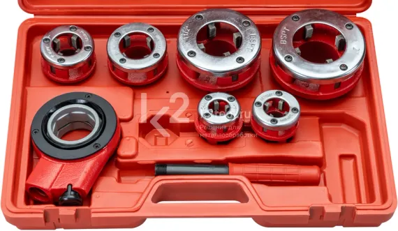 Клупп ручной Ravic RV-363 с набором головок, 1/2″-2″, 6 шт.
