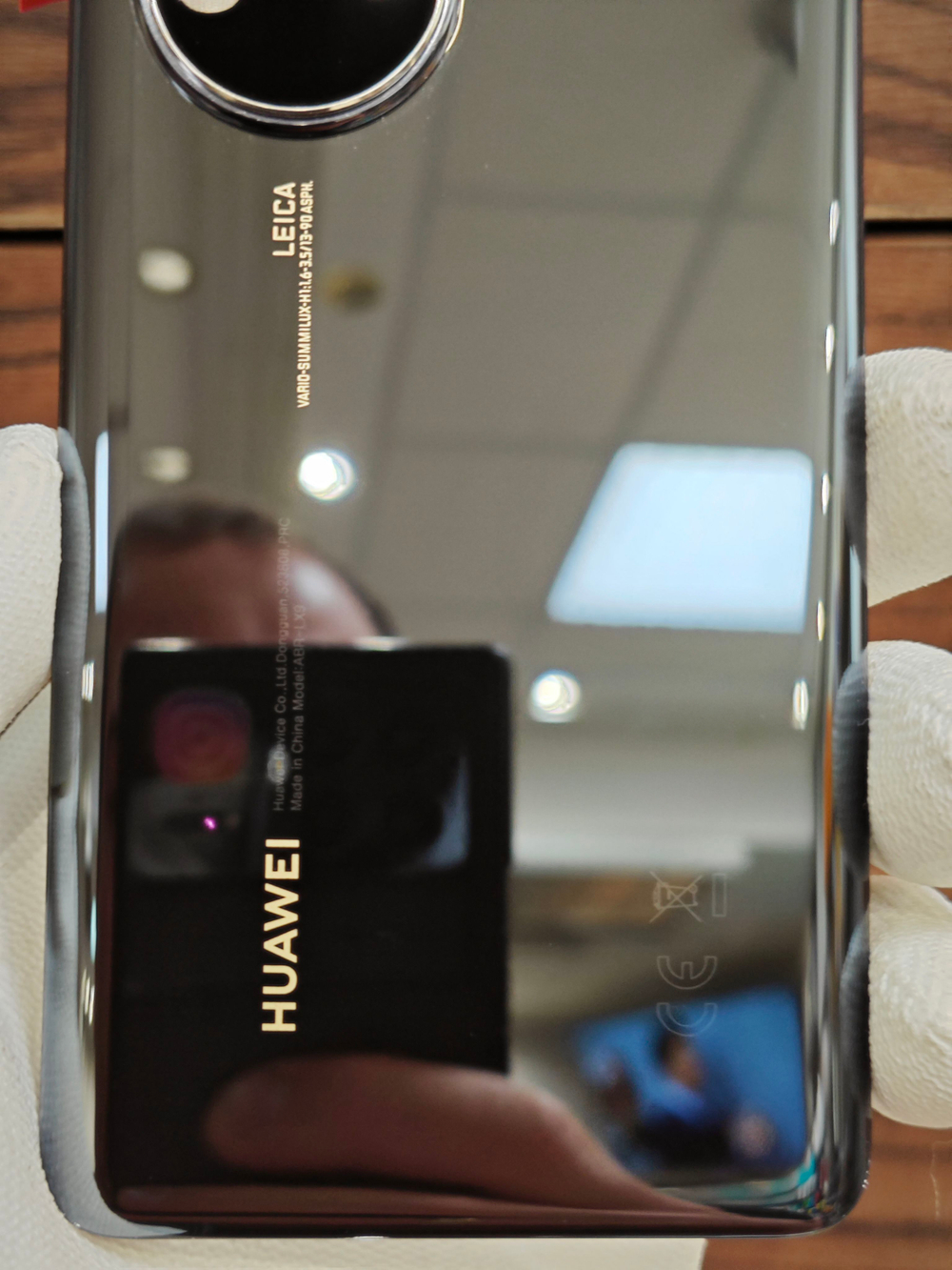 Задняя крышка ORIGINAL для Huawei P50 PRO JAD-LX9 ( заднее стекло ) цвет: Чёрный