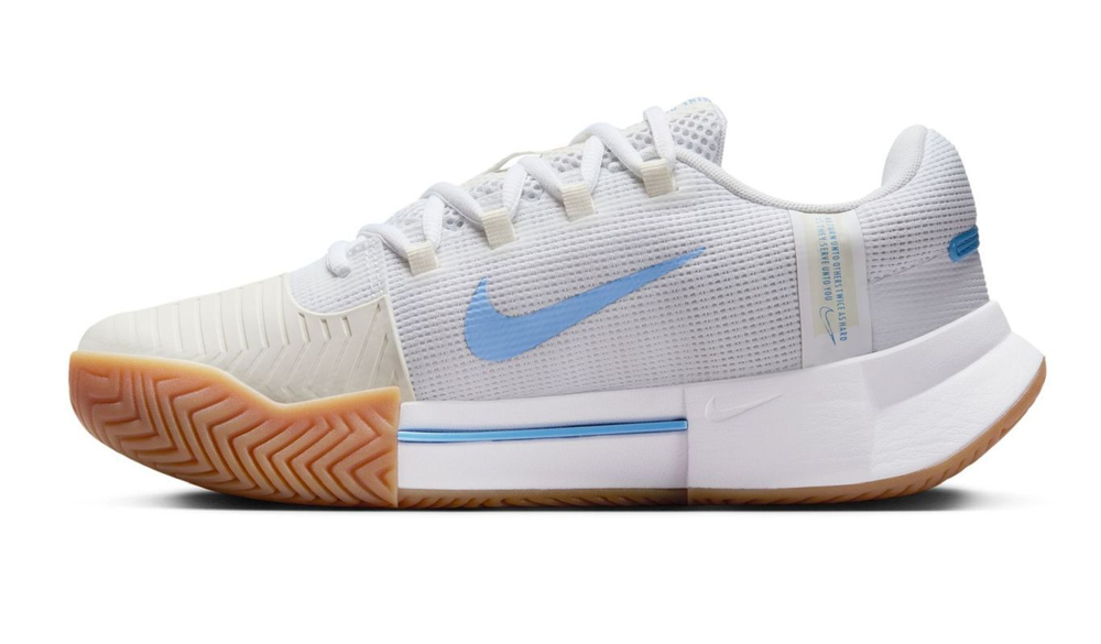 Женские Кроссовки теннисные Nike Zoom GP Challenge 1 - белый