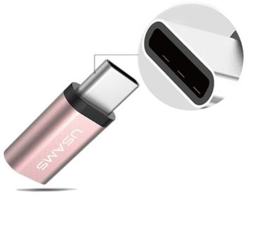 Адаптер - Переходник Usams US-SJ021 microUSB - Type C
