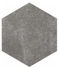 Equipe Hexatile Cement Black 17.5x20