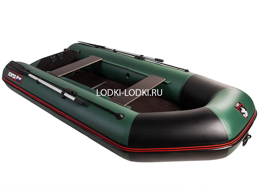 Хантер 320 Л зеленый (Лодка ПВХ)