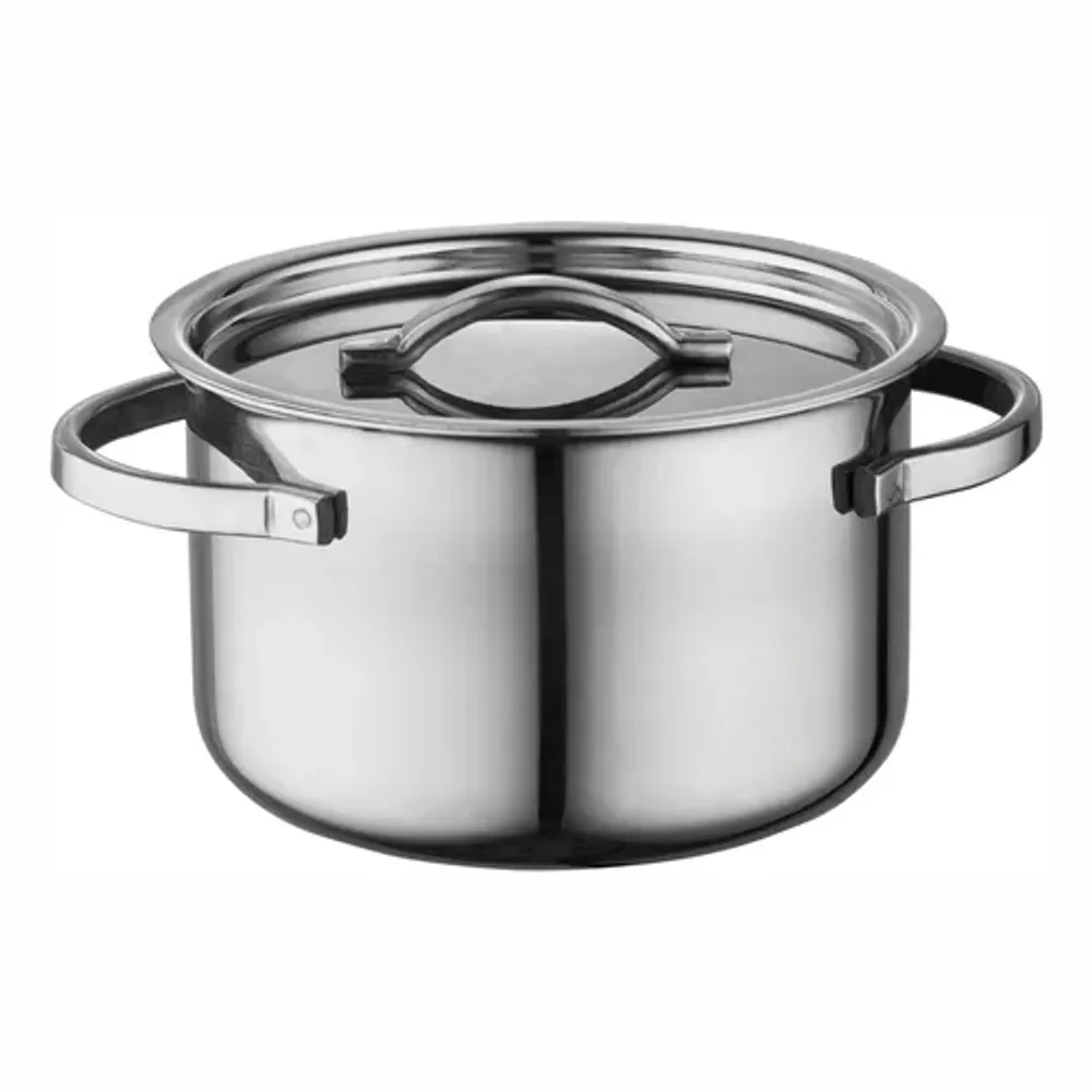 Соусник 90 мл d 6,7/5,2 см h3,7 см круглый с крышкой нерж. P.L. Proff Cuisine