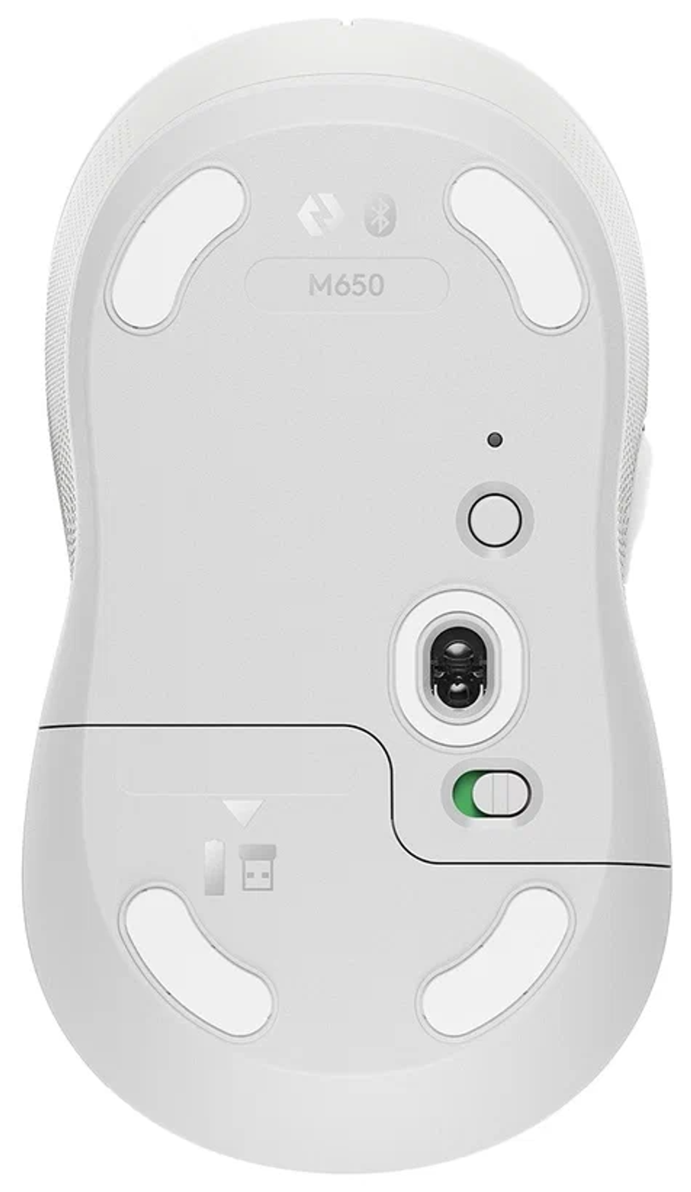 Беспроводная мышь Logitech Signature M650, белый
