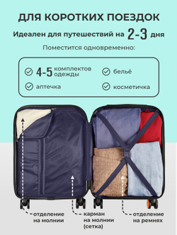 Набор S/L ручная кладь и большой Папайя