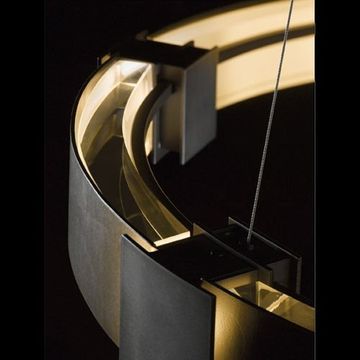 replica light  Aura Pendant, Dark Smoke -Open Box from Hubbardton Forge