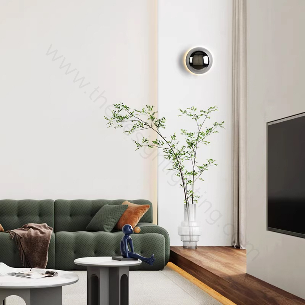 Wall design lamp Eclips Sun