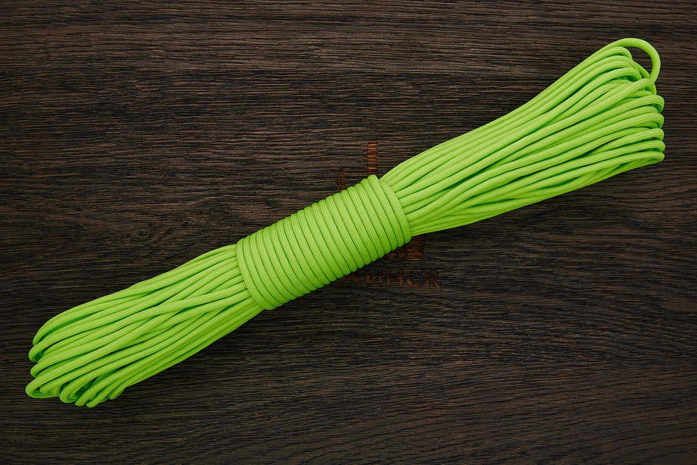 Пaракорд «Neon green», 1 метр