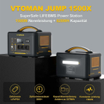 Электростанция портативная 230В 1500Вт 828Вч VTOMAN PB-22