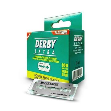 Лезвия Derby Premium Extra Platinum Razor 100 шт (двусторонние)