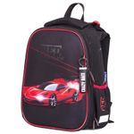 Ранец Berlingo Expert Red hurricane 37х28х16см, 2 отд., с анатомической спинкой