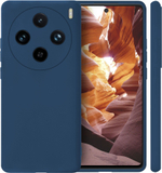Мягкий Soft Touch чехол из силикона для VIVO X100 PRO с бархатной подкладкой