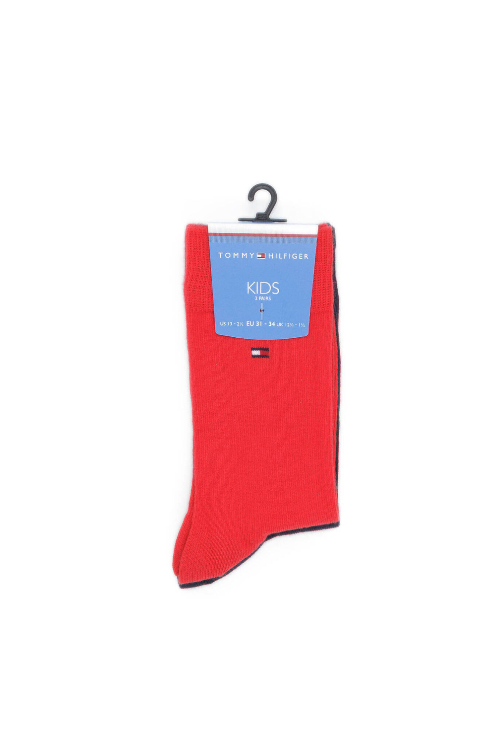 носки 2 пары Tommy Hilfiger - красный(391334)
