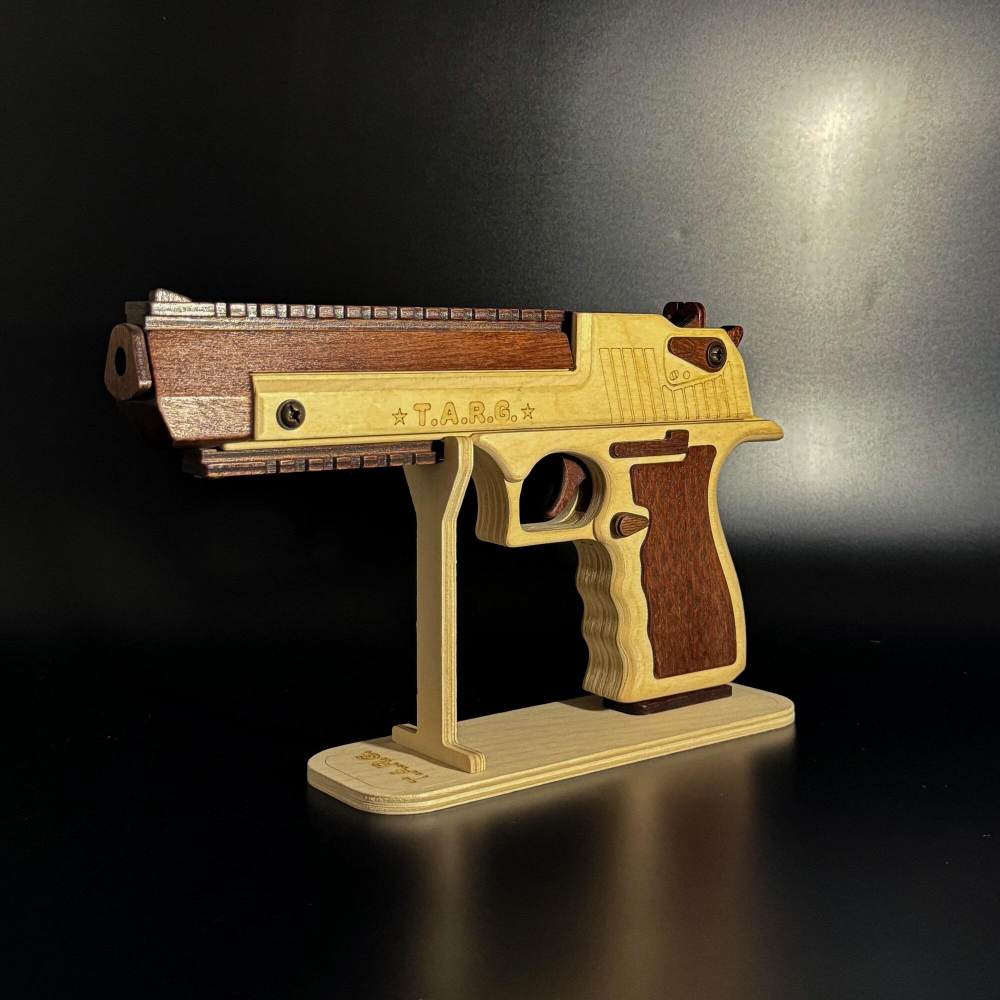 Деревянный конструктор Пистолет "Desert Eagle" (TARG)