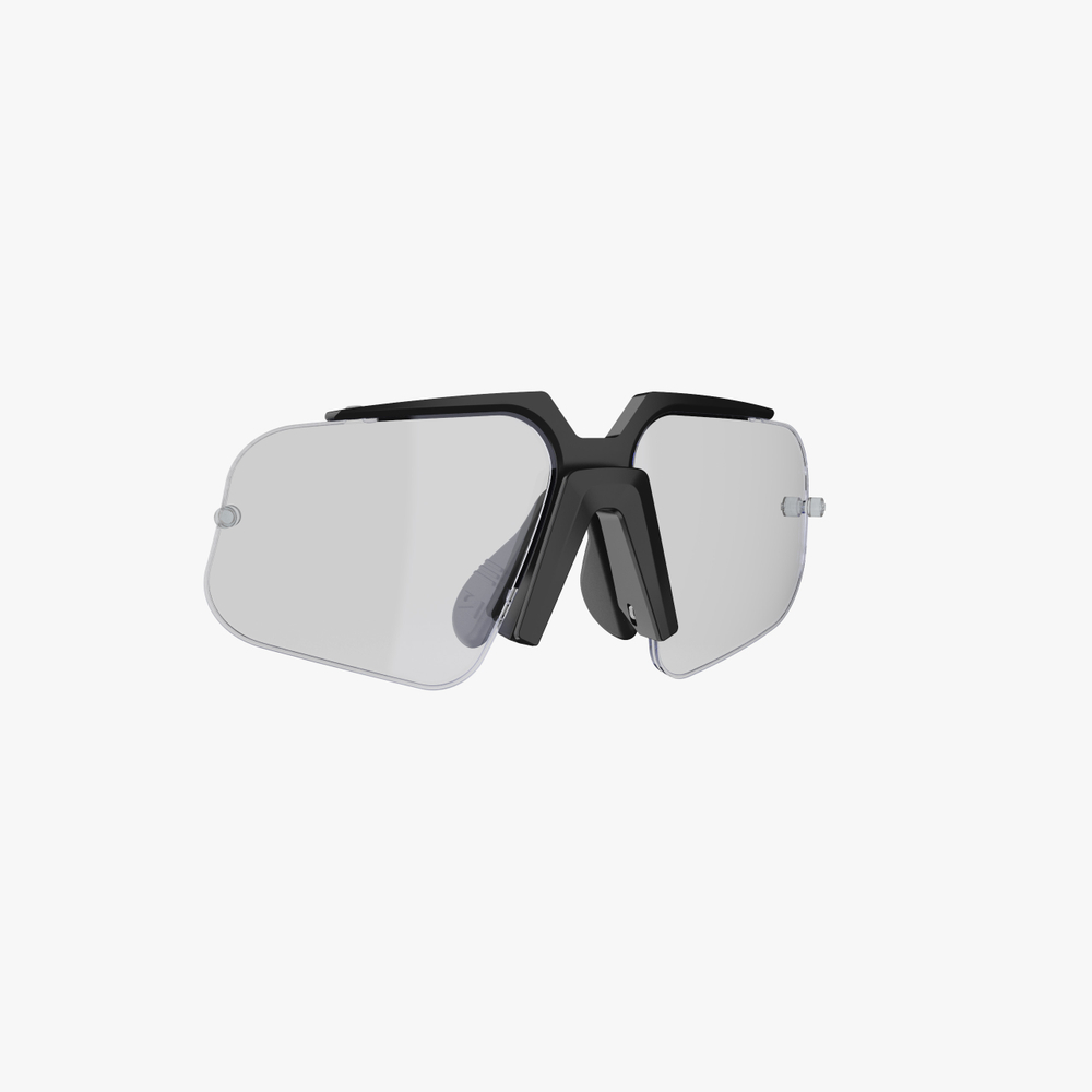 Спортивные очки c диоптриями Scicon Aeroshade 2.0 Titanium Sunglasses Black Matt Multi Mirror Sunburst + Pink