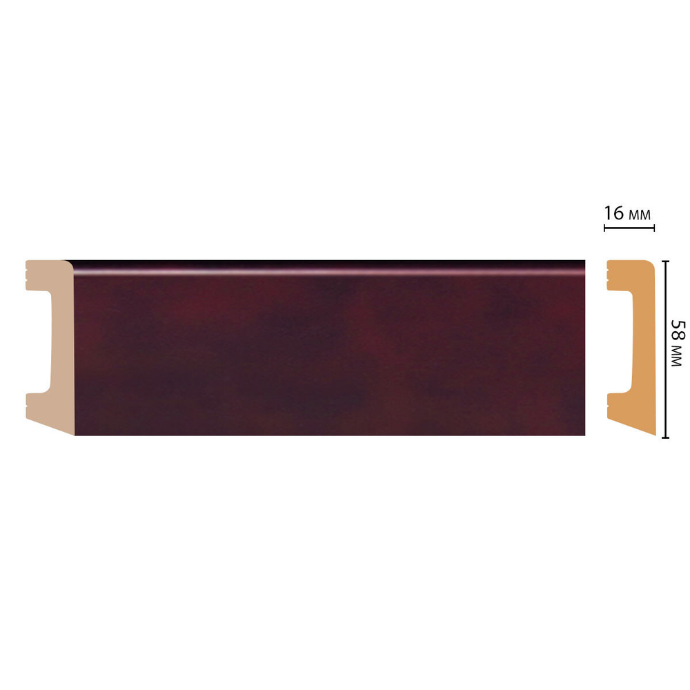 Плинтус Decomaster D234 D234-62