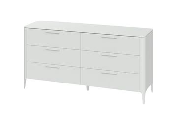 Комод Type 6 ящиков ширина 170 см (белый)