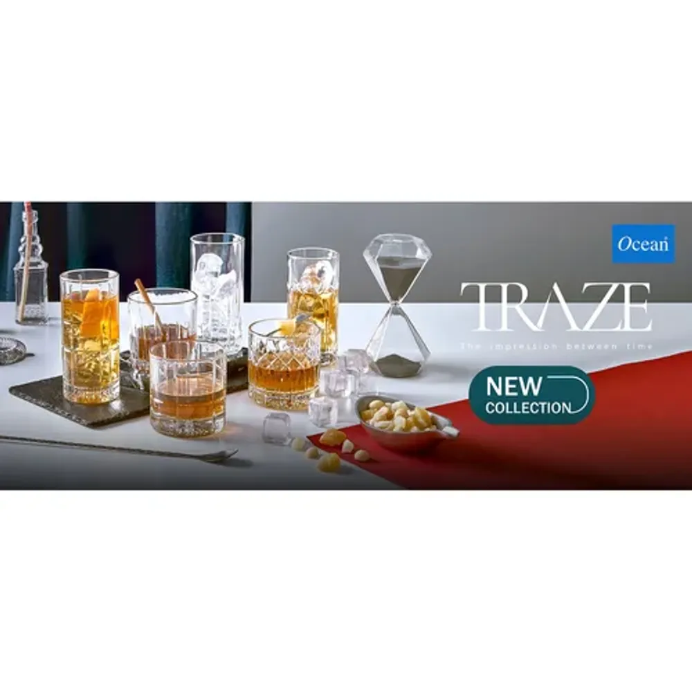 Стакан Олд Фэшн 350 мл "Traze PRE" d 8,8 см h9 см Ocean [6]
