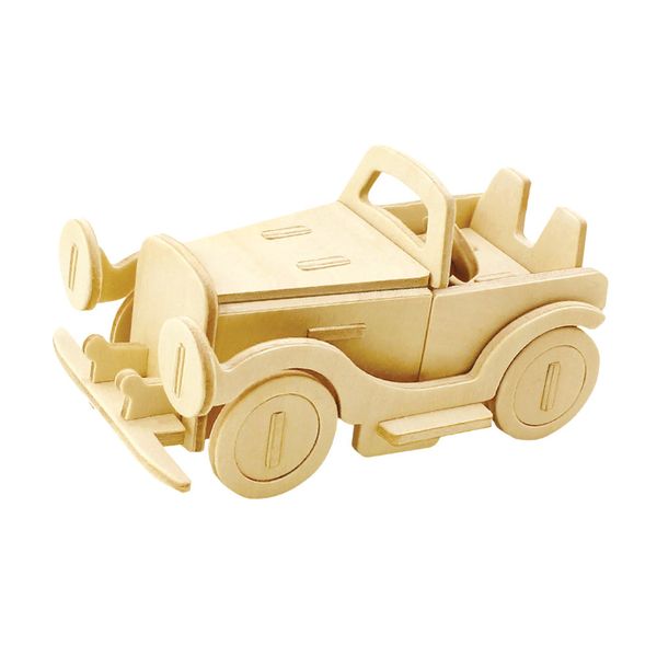 Пазл 3D ROT-015, 10.5х5.8х5.6 см, классический Автомобиль, Rezark ROT-015
