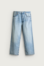 ЛЕГКИЕ УКОРОЧЕННЫЕ ДЖИНСЫ REGULAR FIT — ZARA