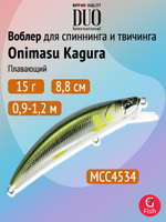 Воблер DUO Onimasu Kagura 88 F, AVA4515 Sui Yamame, 88 мм, 15 г, плавающий, минноу