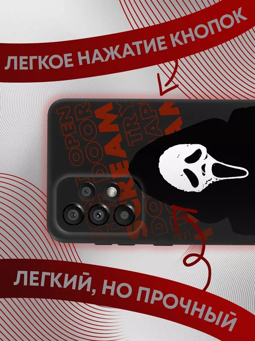 Чехол на Samsung A33 с принтом