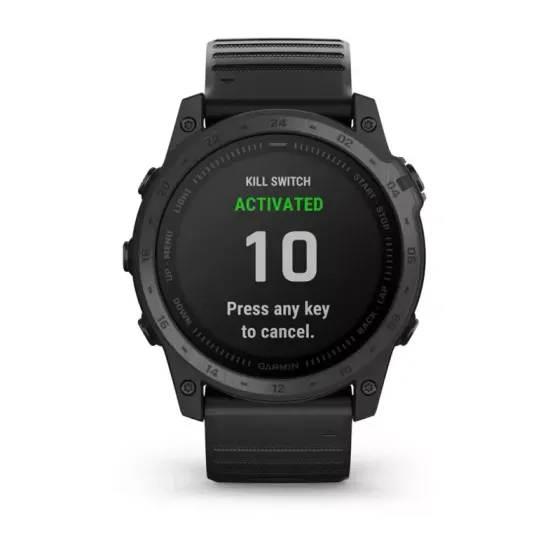 Военные смарт часы Garmin Tactix 7 Series с силиконовым ремешком 010-02704-01