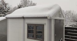 Садовый пластиковый сарай HouzBlock Comfort-2 (2.2x2.2 м)