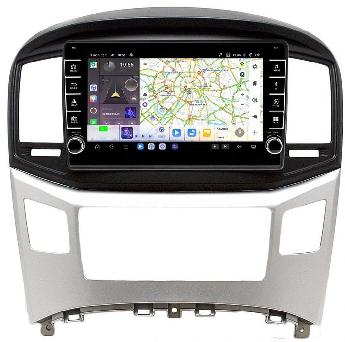 Магнитола для Hyundai H1 2015-2022 - Kuberg OL-9729 (кнопки и крутилки) Android 13, Быстрая, CarPlay, 4G SIM-слот