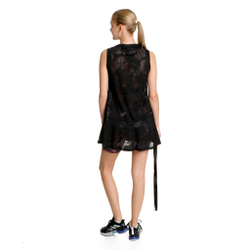 Женская теннисное платье adidas Melbourne Dress Women - Black, Multicoloured