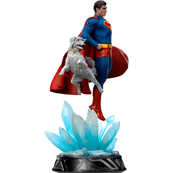 Статуэтка Супермен и Крипто 1:10/ Superman &amp; Krypto Legacy Iron Studios