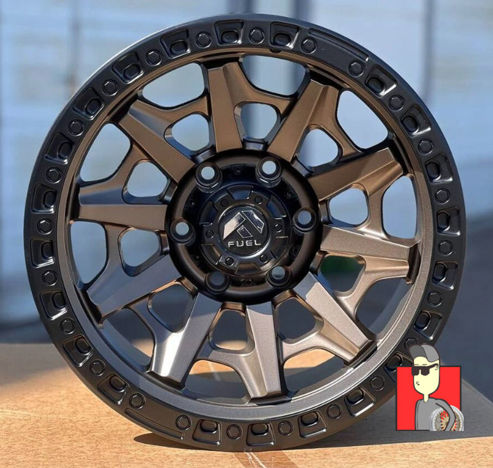 Комплект дисков Fuel Off-Road 15x10 et-44 6x139.7