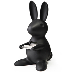 Диспенсер для скотча bunny, черный
