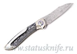 Нож Осаренко Дмитрий DOCK Prometheus Prototype Damasteelфотография - 4