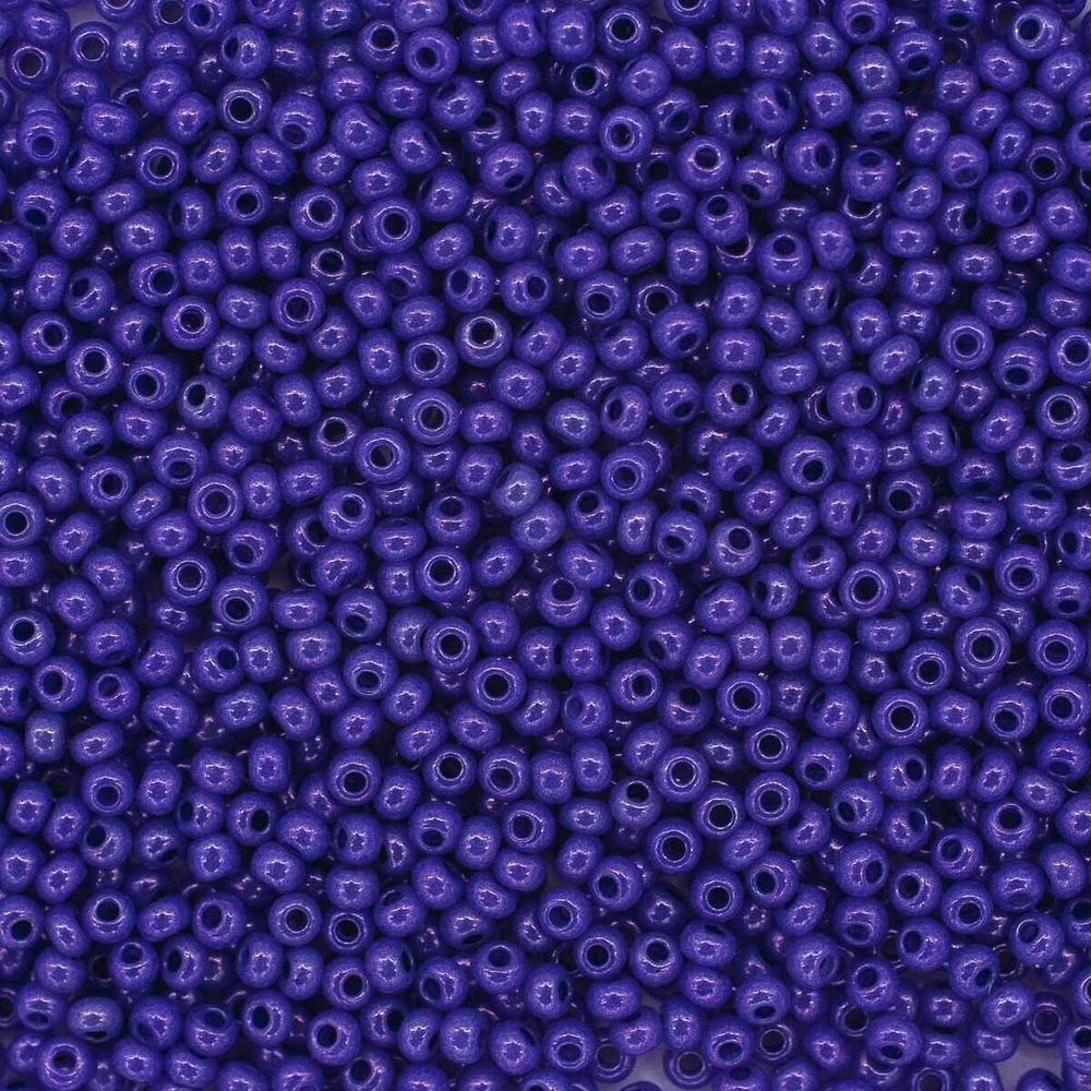 Бисер Preciosa эффект алебастра с блест.покрытием и цв. центром 10/0 (2.3 мм), 100 г (5х20 г), цв. 17328
