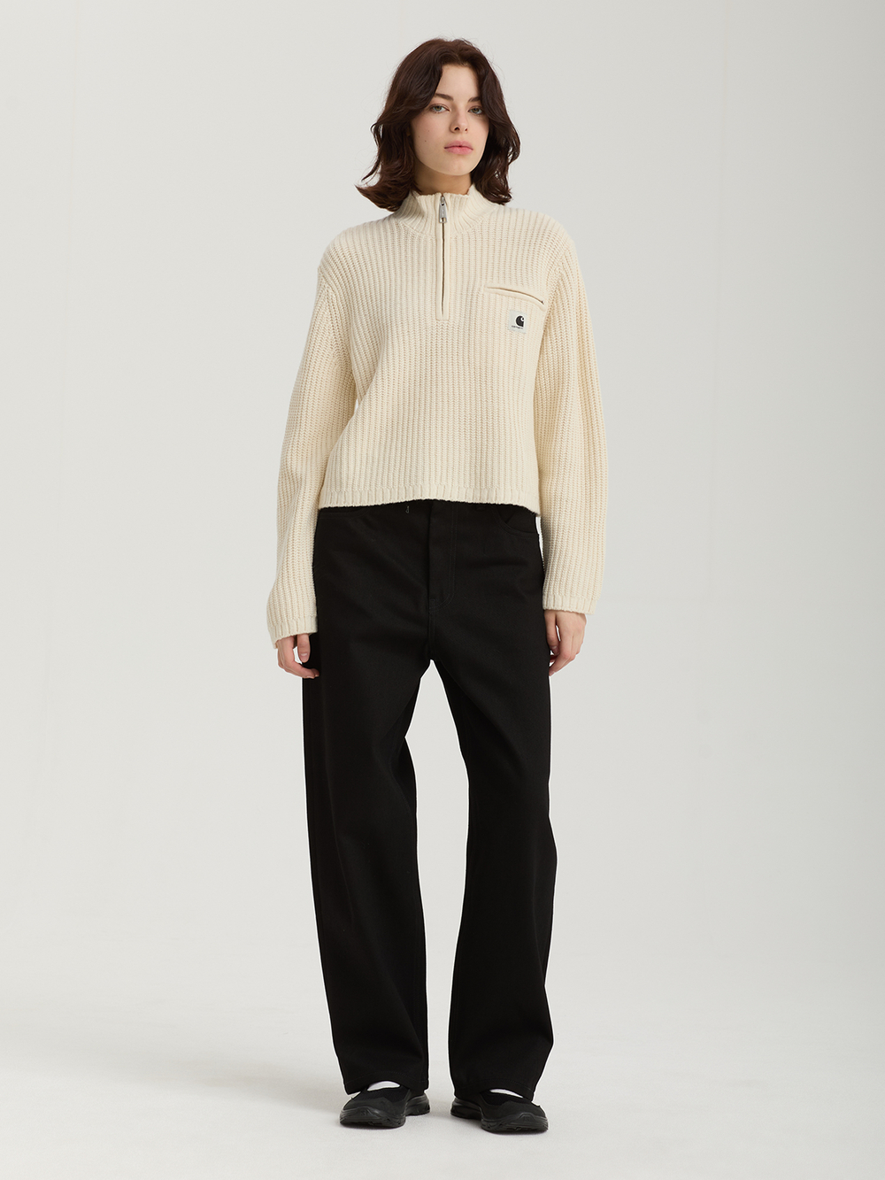Женский Свитер (Half-zip) Detroit