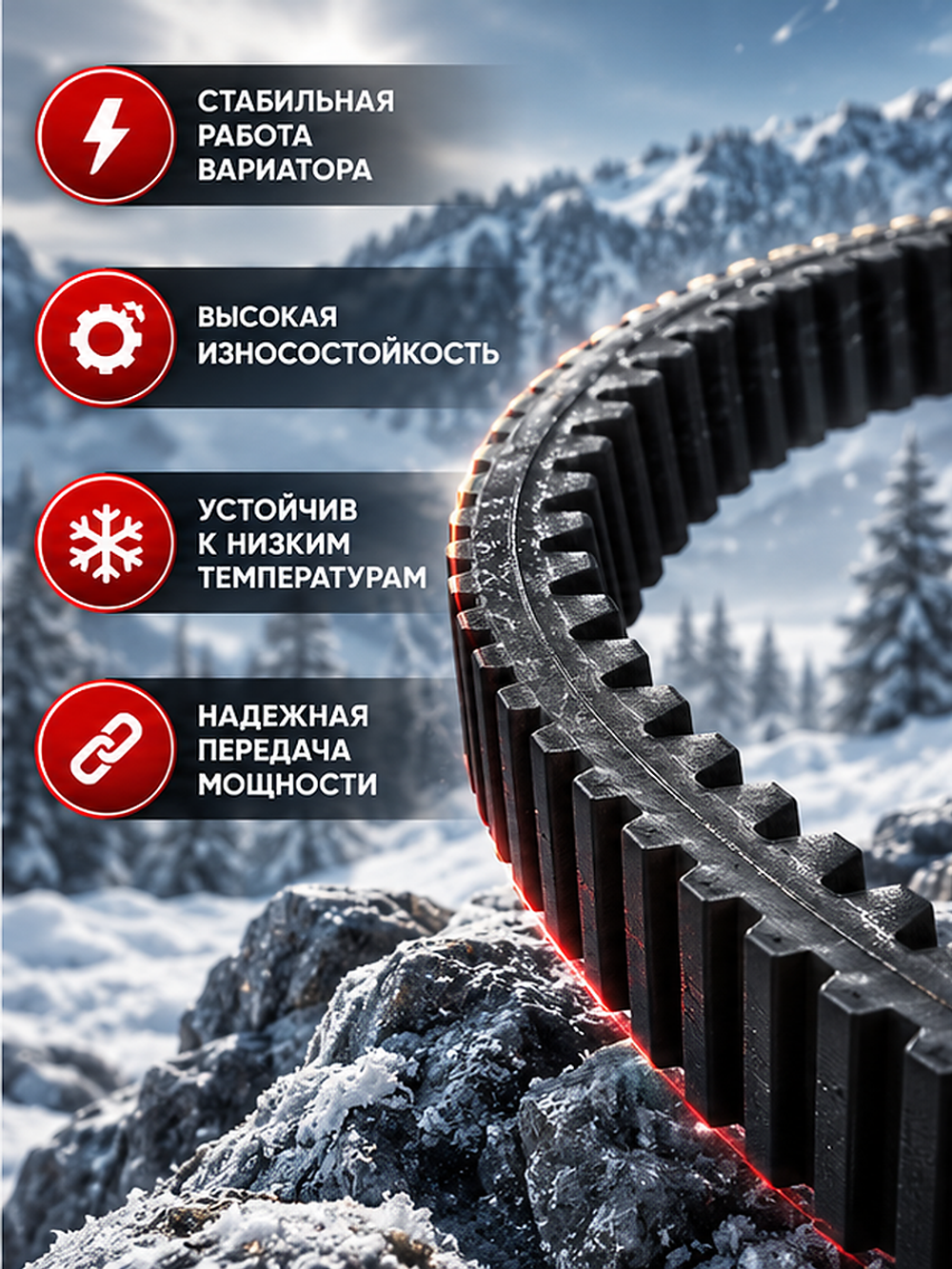 Ремень вариатора BRP outlander XTX2236 DAYCO 420280360/715000302