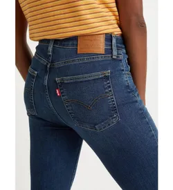 Джинсы женские LEVI'S 725 HIGH RISE BOOTCUT BLUE WAVE DARK