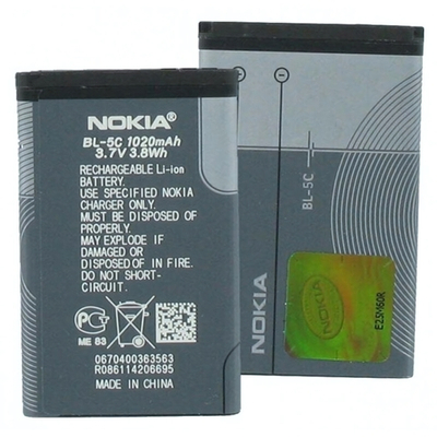Аккумулятор для телефона NOKIA-BL-5C 1020mAh