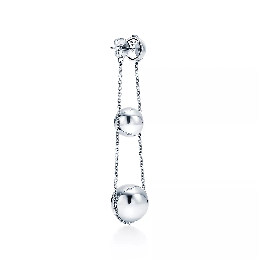 Серьги из серебра 925, Tiffany 💠 тройные капли 💦В наличии