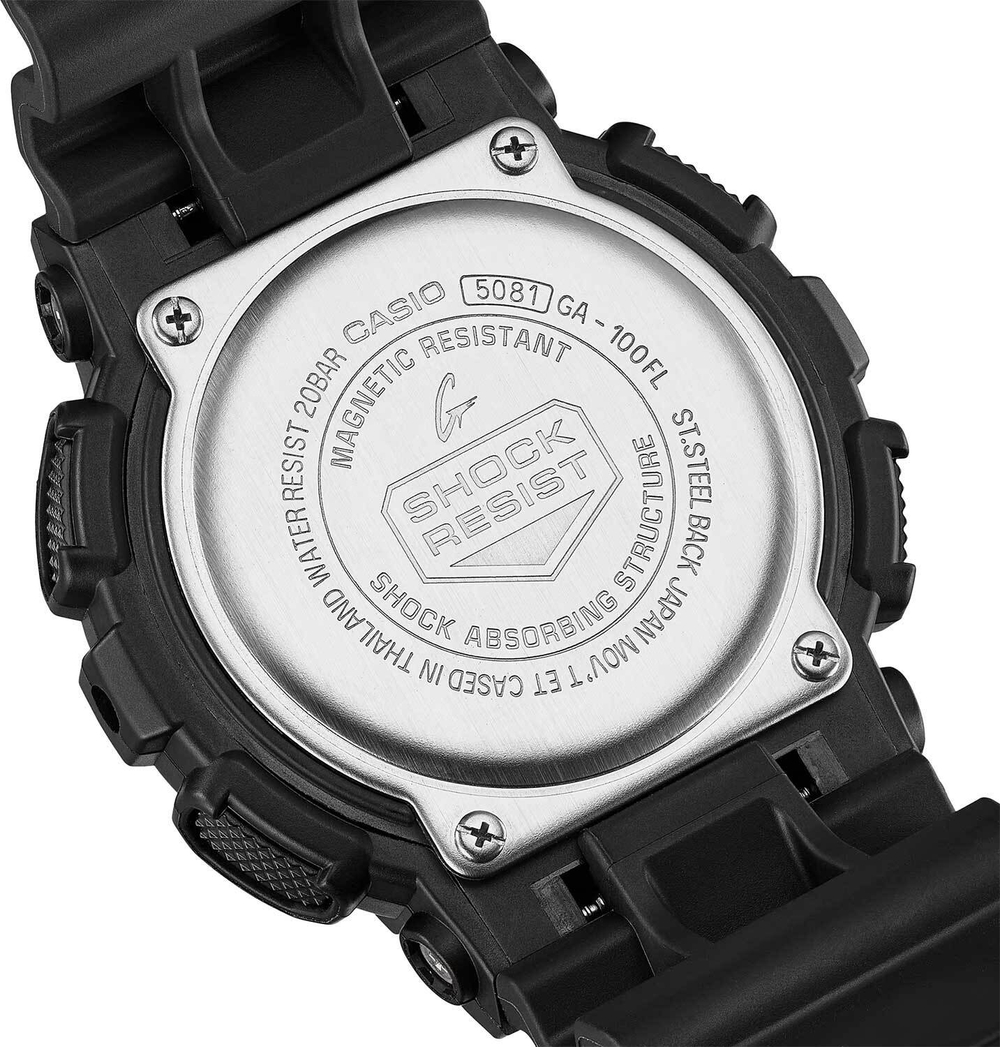 Мужские наручные часы Casio G-Shock GA-100FL-1A