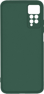 Мягкий Soft Touch чехол из силикона для XIAOMI REDMI NOTE 11 PRO 5G с бархатной подкладкой