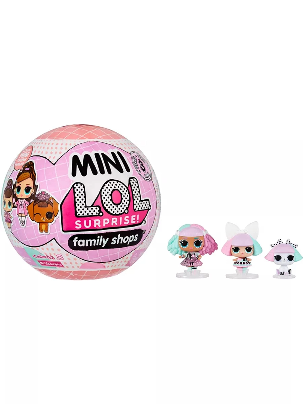 Набор кукол Lol Surprise Mini Family Shops 3 серия